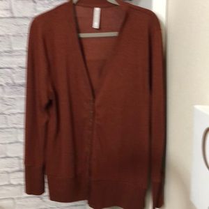 Snap front cardigan 1X